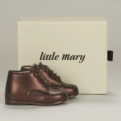 Little Mary  VIVALDI  boys's Children's Mid Boots in Brown
