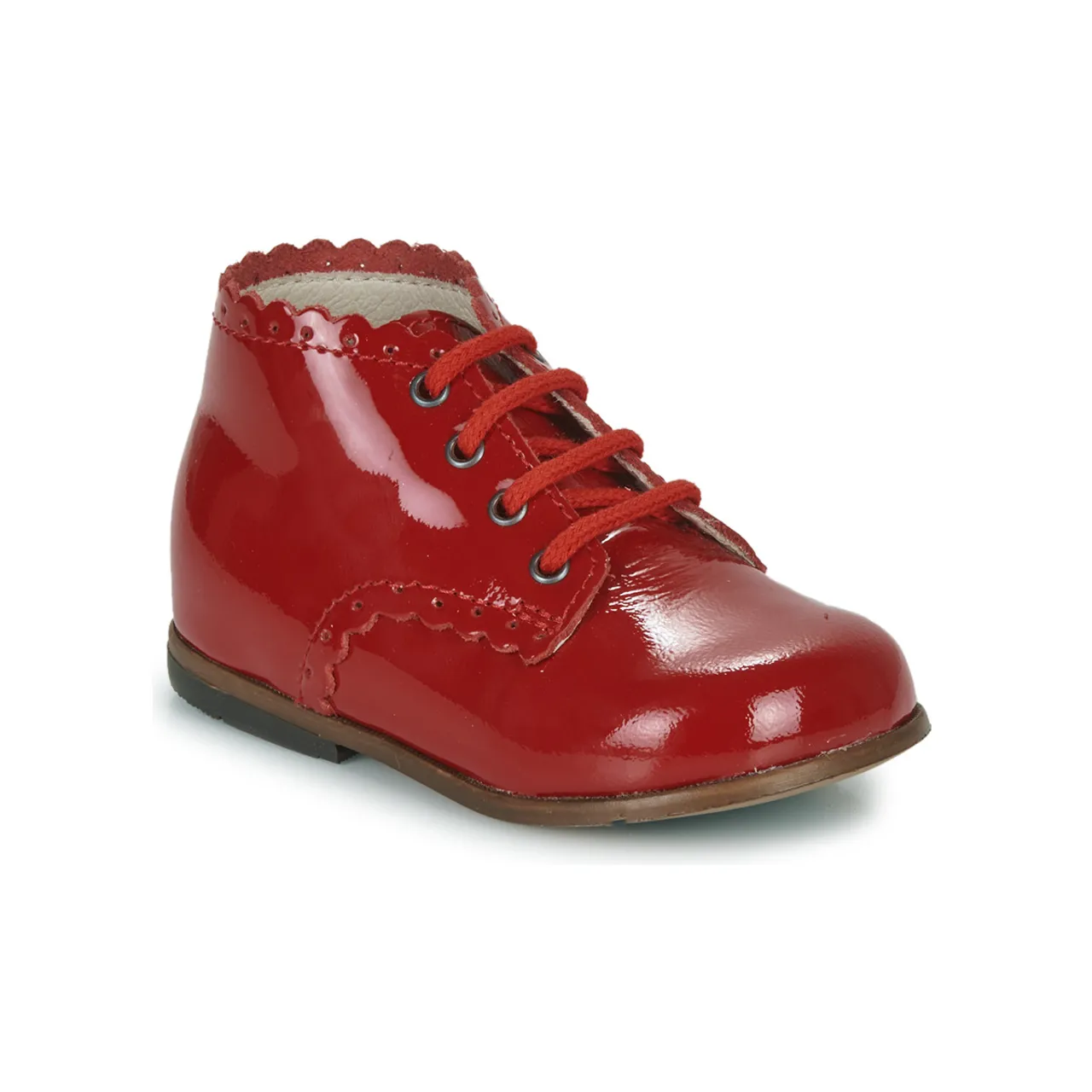 Little Mary  VIVALDI  girls's Children's Shoes (High-top Trainers) in Red