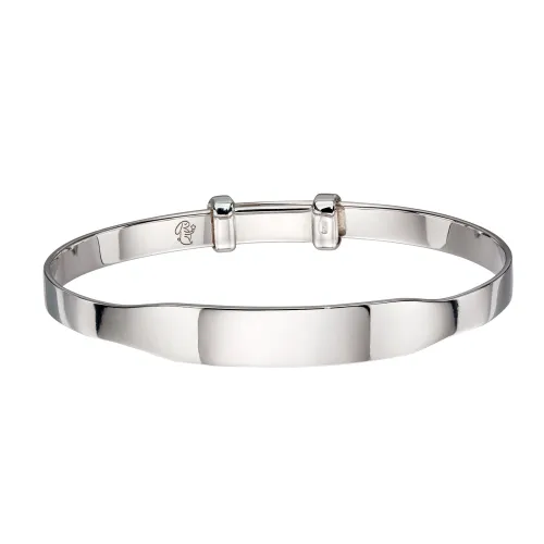 Little Star Silver Willow ID Baby Bangle