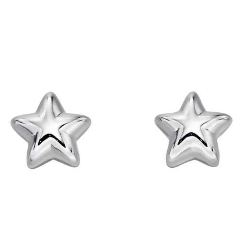 Little Star Sterling Silver Elle Star Childs Stud Earrings