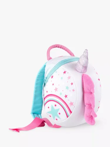 LittleLife Toddler Backpack, Unicorn - White/Silver - Unisex