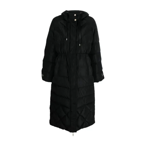 Liu Jo , Black Jacket with Sleeve Detail ,Black female, Sizes:
