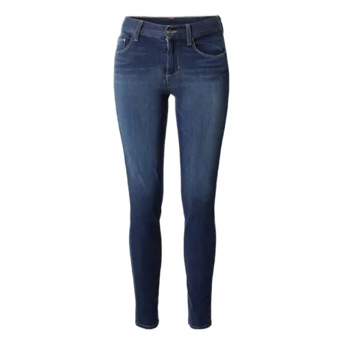 Liu Jo , Blue High Waist Skinny Leg Jeans ,Blue female, Sizes: