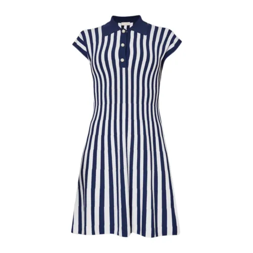 Liu Jo , Blue Stripe Polo Dress ,Multicolor female, Sizes: