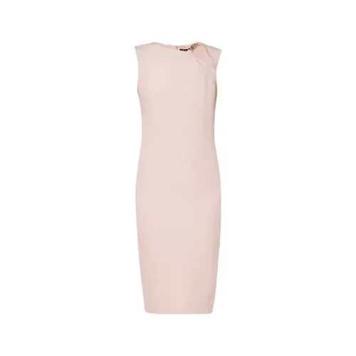 Liu Jo , Chain Detail Sheath Dress ,Pink female, Sizes: