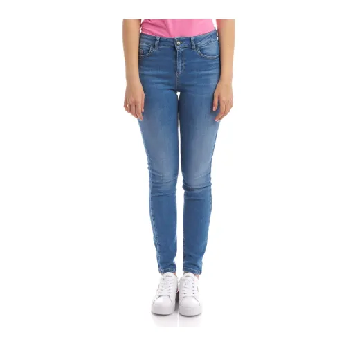 Liu Jo , Divine Reg Waist Jeans ,Blue female, Sizes: