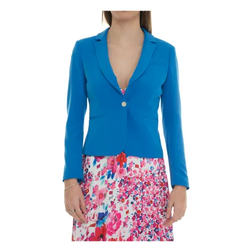 Liu Jo , Elegant Jacket ,Blue female, Sizes: