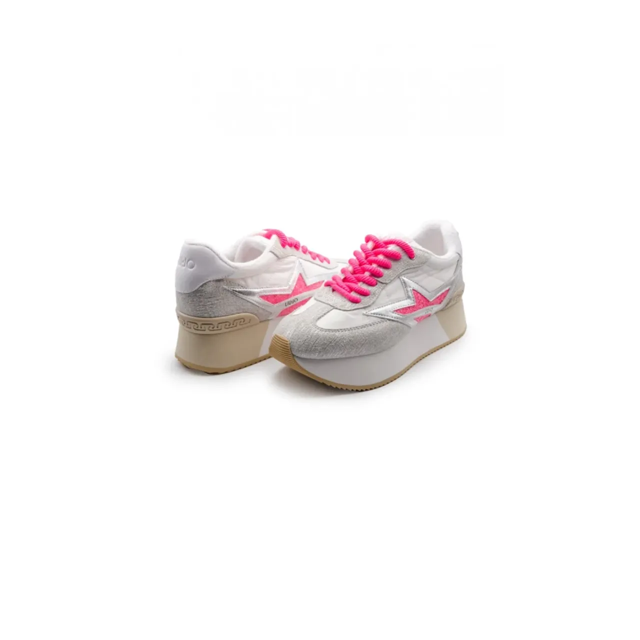 Liu Jo , Grey and White Dreamy 03 Shoes ,Multicolor female, Sizes: