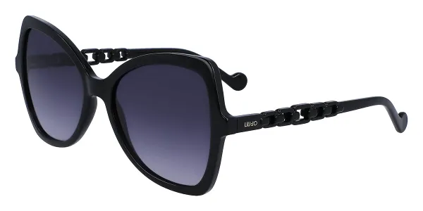 Liu Jo LJ774S 001 Women's Sunglasses Black Size 57