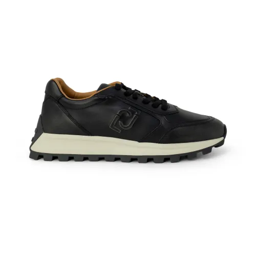 Liu Jo , Mens Sneakers - Autumn/Winter Collection - 100% Leather ,Black male, Sizes: