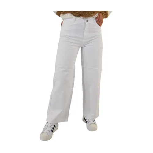 Liu Jo , Optical White Jeans ,White female, Sizes:
