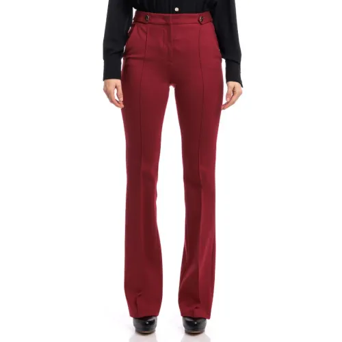 Liu Jo , Red Trousers for Women ,Red female, Sizes:
