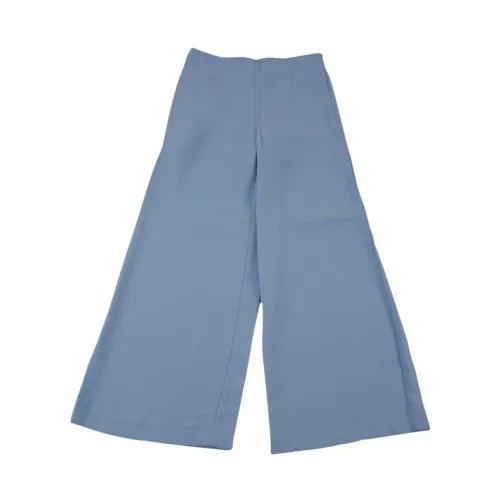 Liu Jo , Solid Color Summer Pants ,Blue female, Sizes: