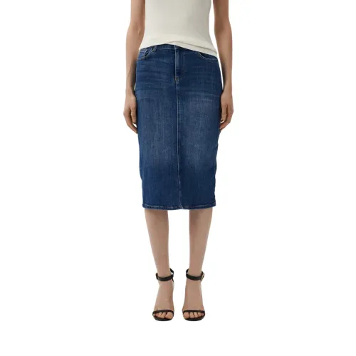 Liu Jo , Stylish Skirt for Women ,Blue female, Sizes:
