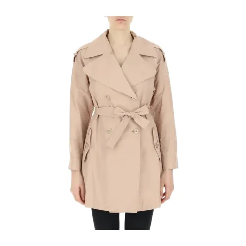 Liu Jo , Stylish Trench Coat ,Pink female, Sizes: