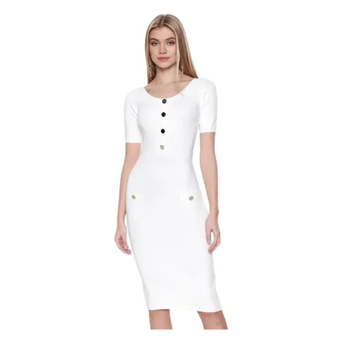 Liu Jo , White Dresses by Liu Jo ,White female, Sizes:
