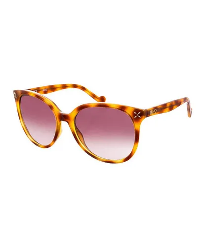 Liu Jo Womens Acetate sunglasses with oval shape LJ619S women - Brown - One