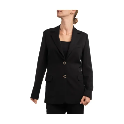 Liu Jo , Womens Blazer Jacket ,Black female, Sizes: