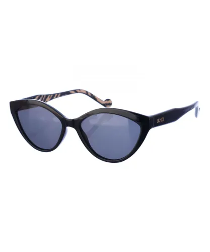 Liu Jo Womens Butterfly-shaped acetate sunglasses LJ761S women - Black - One