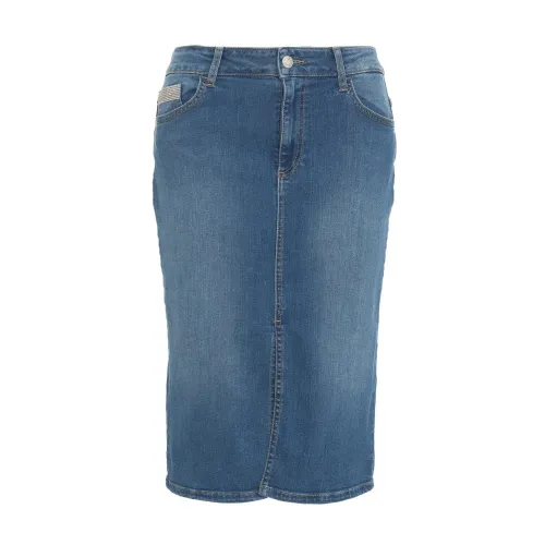 Liu Jo , Womens Clothing Jeans Blue Ss24 ,Blue female, Sizes: