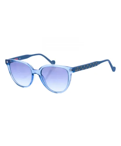 Liu Jo Womens Square shaped acetate sunglasses LJ3607S women - Blue - One