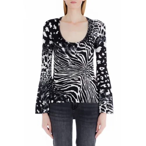 Liu Jo , Zebra Pattern Womens Sweaters ,Multicolor female, Sizes: