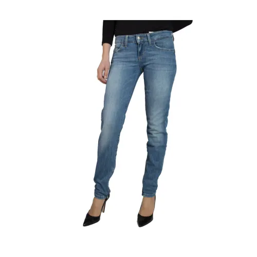 Liu Jo , Zipper Skinny Jeans ,Blue female, Sizes: