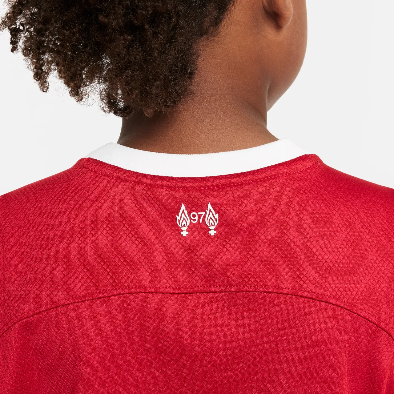 Liverpool F.C. 2023/24 Home Younger Kids' Nike Dri-FIT 3-Piece Kit - Red - Polyester