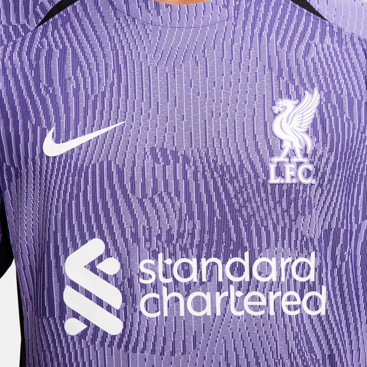 Liverpool F.C. 2023/24 Match Third Men's Nike Dri-FIT ADV Football Shirt - Purple - Polyester