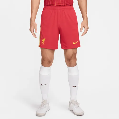 Liverpool F.C. 2024 Stadium Home Men's Nike Dri-FIT Football Replica Shorts - Red - Polyester