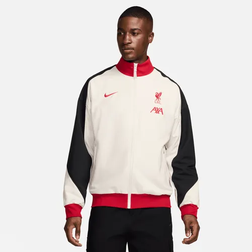 Liverpool F.C. Strike Men's Nike Dri-FIT Football Jacket - Brown - Polyester