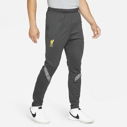 Liverpool F.C. Strike Men's Nike Dri-FIT Knit Football Tracksuit Bottoms - Black