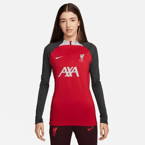 Liverpool F.C. Strike Women's Nike Dri-FIT Football Drill Top - Red - Polyester