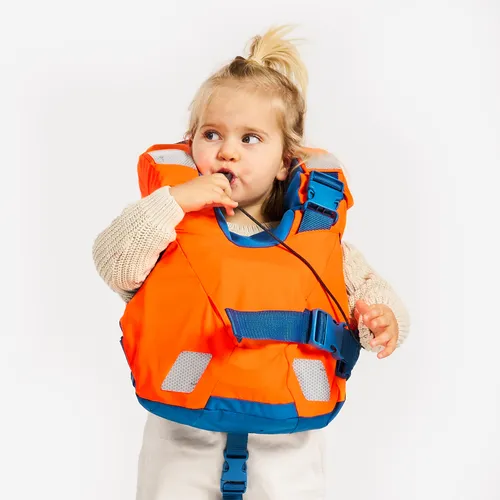Lj100n Easy Baby Life Jacket For Babies And Infants 10-15kg Orange Blue