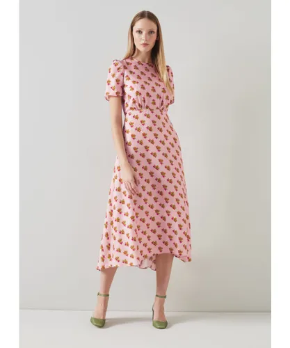 LK Bennett Womens Boyd Dresses, Pink