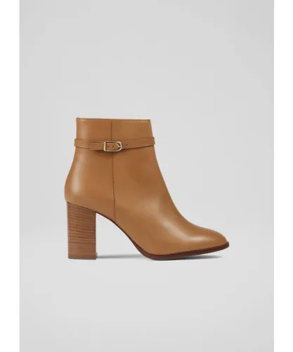 LK Bennett Womens Bryony Ankle Boots,Camel - Brown