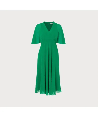 LK Bennett Womens Claud Dress, Green