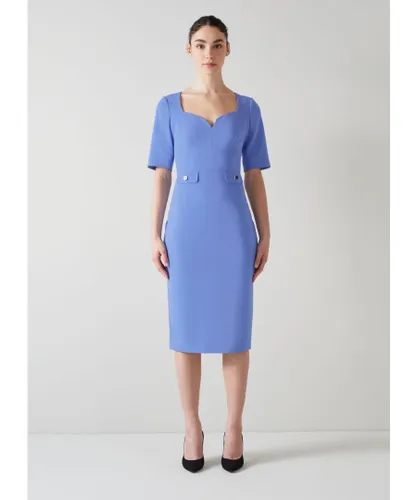 LK Bennett Womens Diana Dresses,Wedgewood - Blue