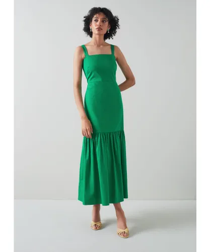LK Bennett Womens Essie Dresses, Fern Green