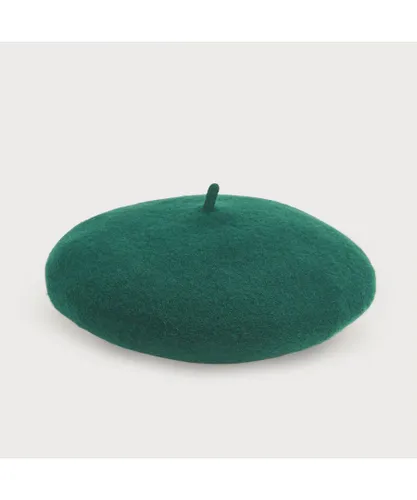 LK Bennett Womens Kelsey Hats, Forest - Green Nylon - One