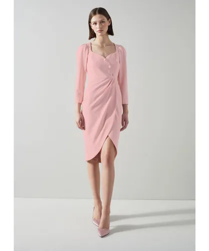 LK Bennett Womens Nicola Dresses, Light Pink