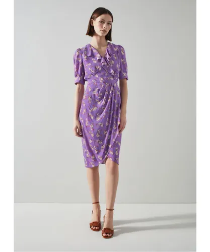 LK Bennett Womens Ophelia Dresses, Purple