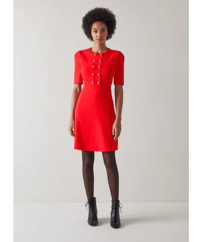 LK Bennett Womens Rosie Dresses, Red