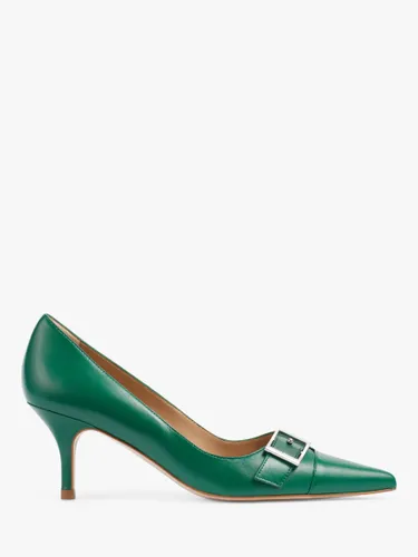 L.K.Bennett Billie Nappa Leather Pointed Court Shoes - Gre-green - Female