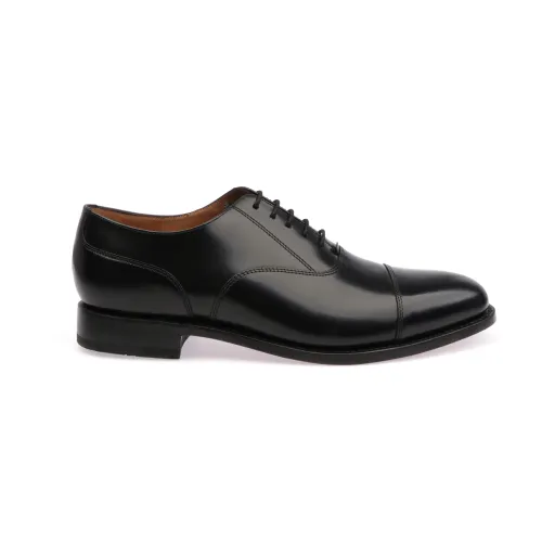 Loake , FIT G Black Shoes ,Black male, Sizes: