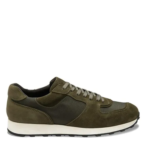 Loake Foster Low Cut Trainers - Green