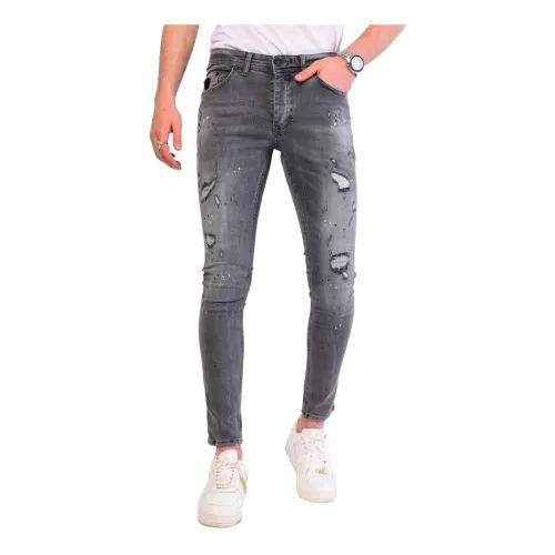 Local Fanatic , Slim-fit Jeans ,Gray male, Sizes: