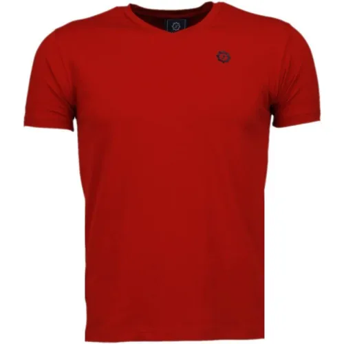Local Fanatic , T-Shirts ,Red male, Sizes: