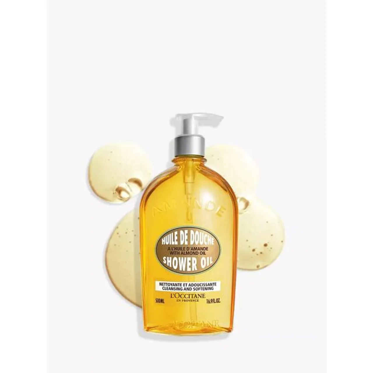 L'OCCITANE Almond Shower Oil, 250ml - Unisex - Size: 500ml