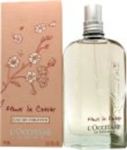 L'Occitane Fleurs de Cerisier (Cherry Blossom) Eau De Toilette 75ml Spray
